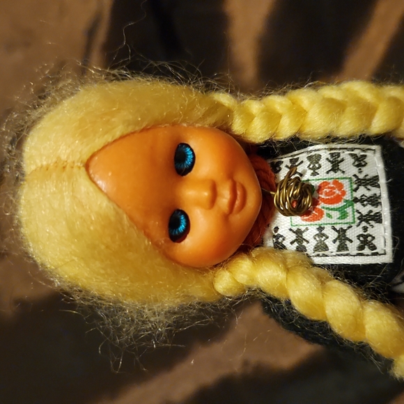 Source Unknown Other - Vintage Doll from Holland wooden shoes